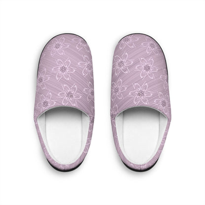 Women's Indoor Slippers Light Pink Floral