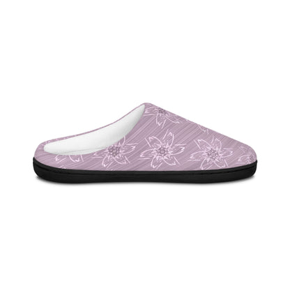 Women's Indoor Slippers Light Pink Floral