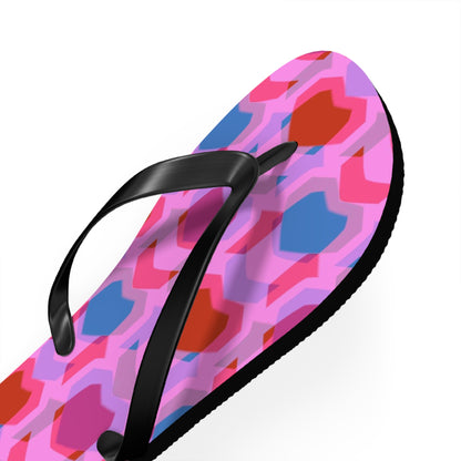 Flip Flops Heart Print