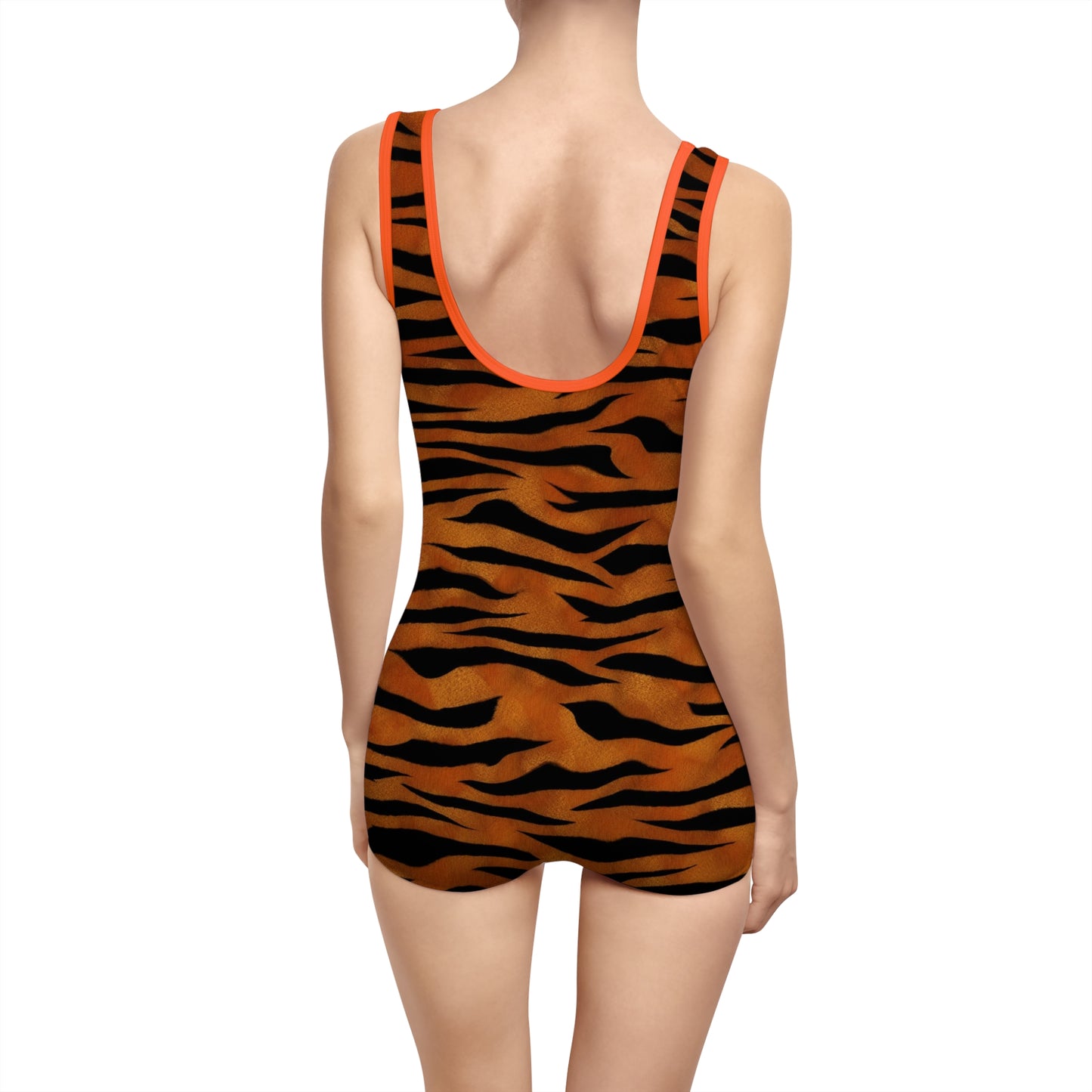 Women's Vintage Swimsuit (AOP) Animal Print