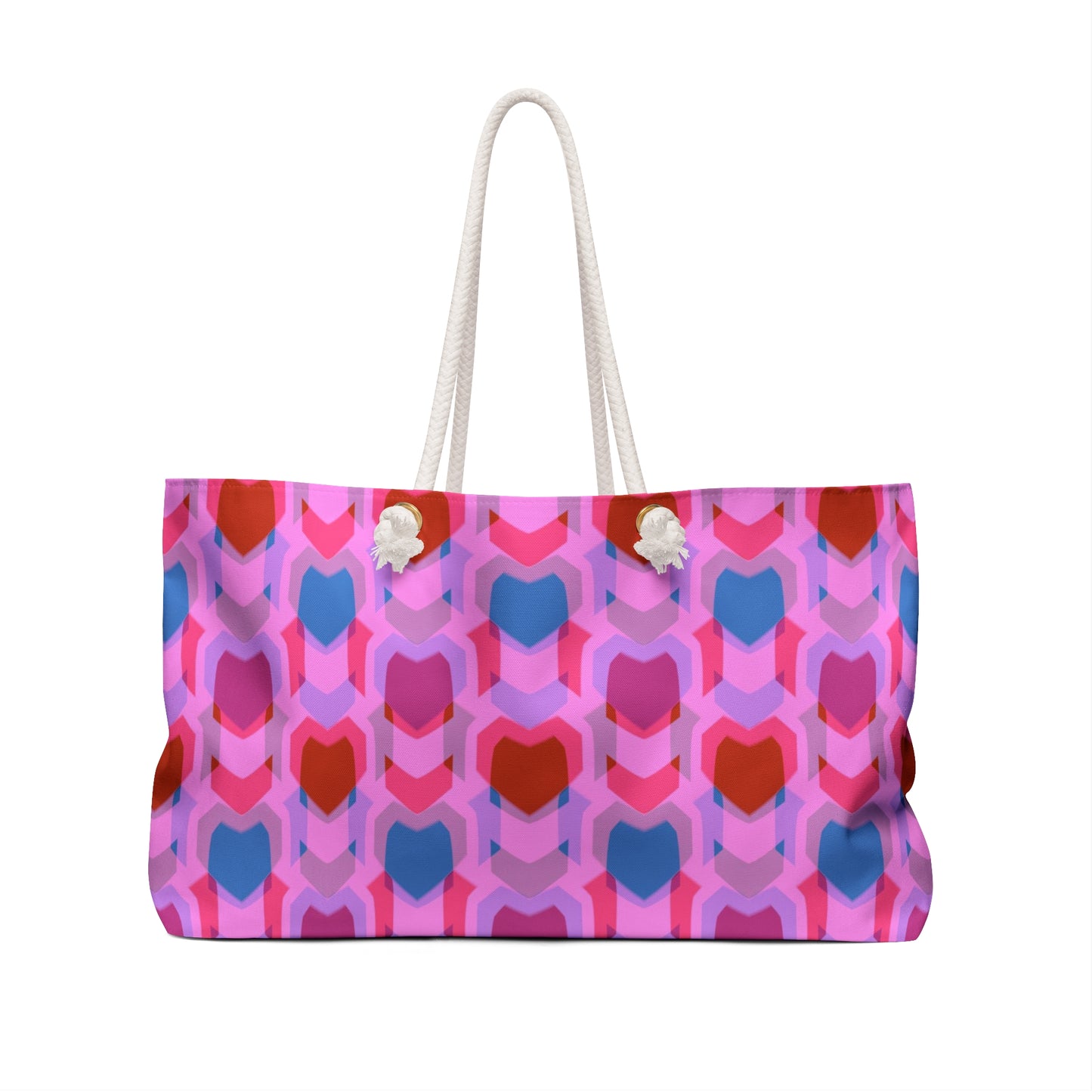 Weekender Bag Heart Print