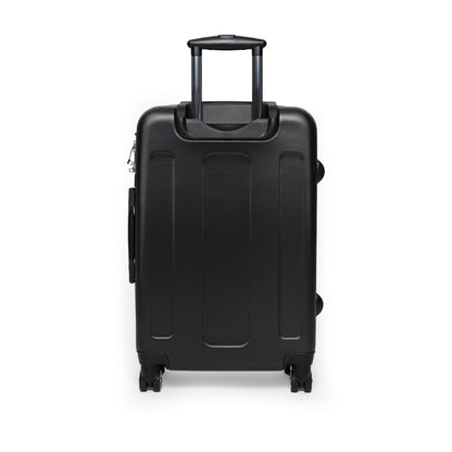 Suitcase Trombone Print Black & White