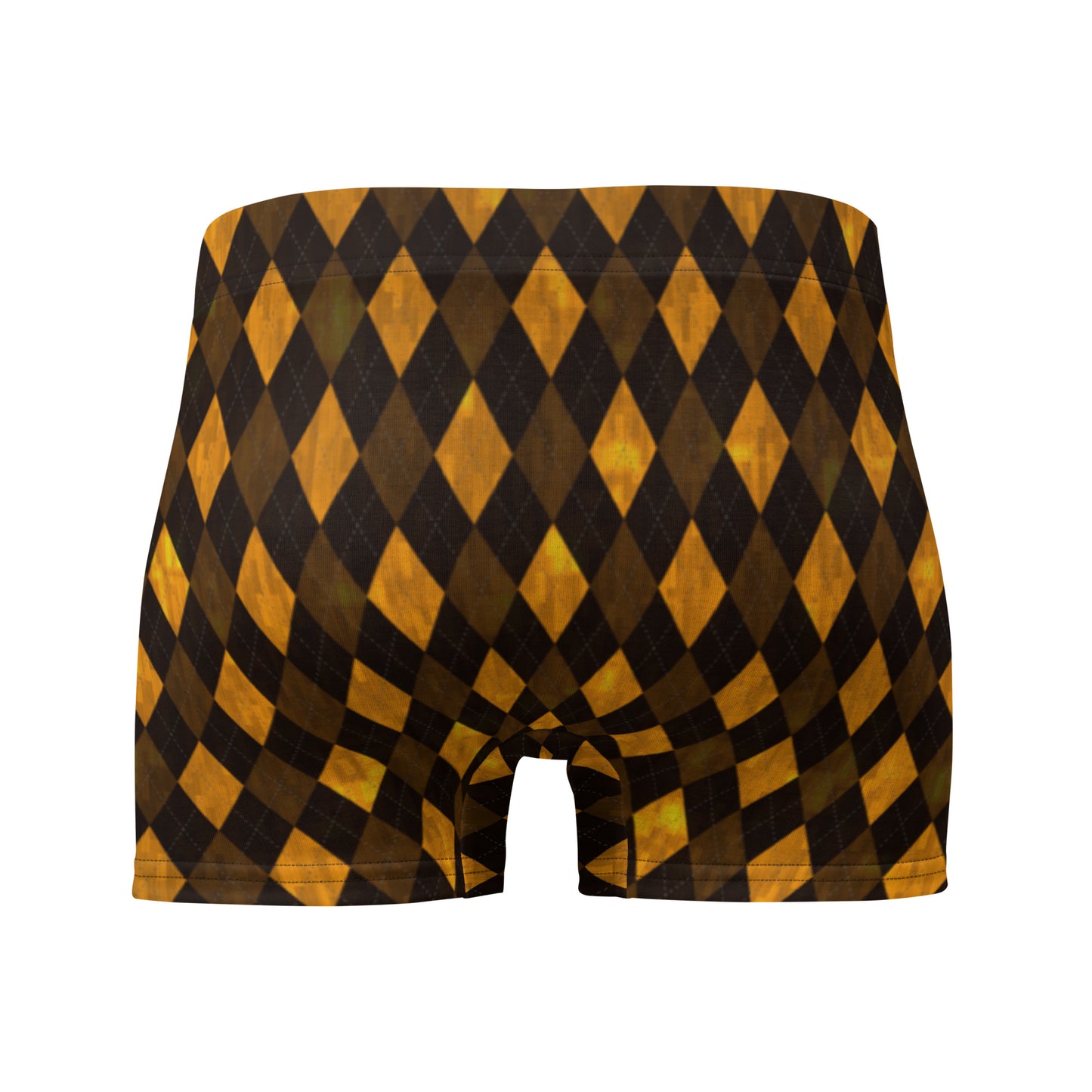 Boxer Briefs Orange Argyle