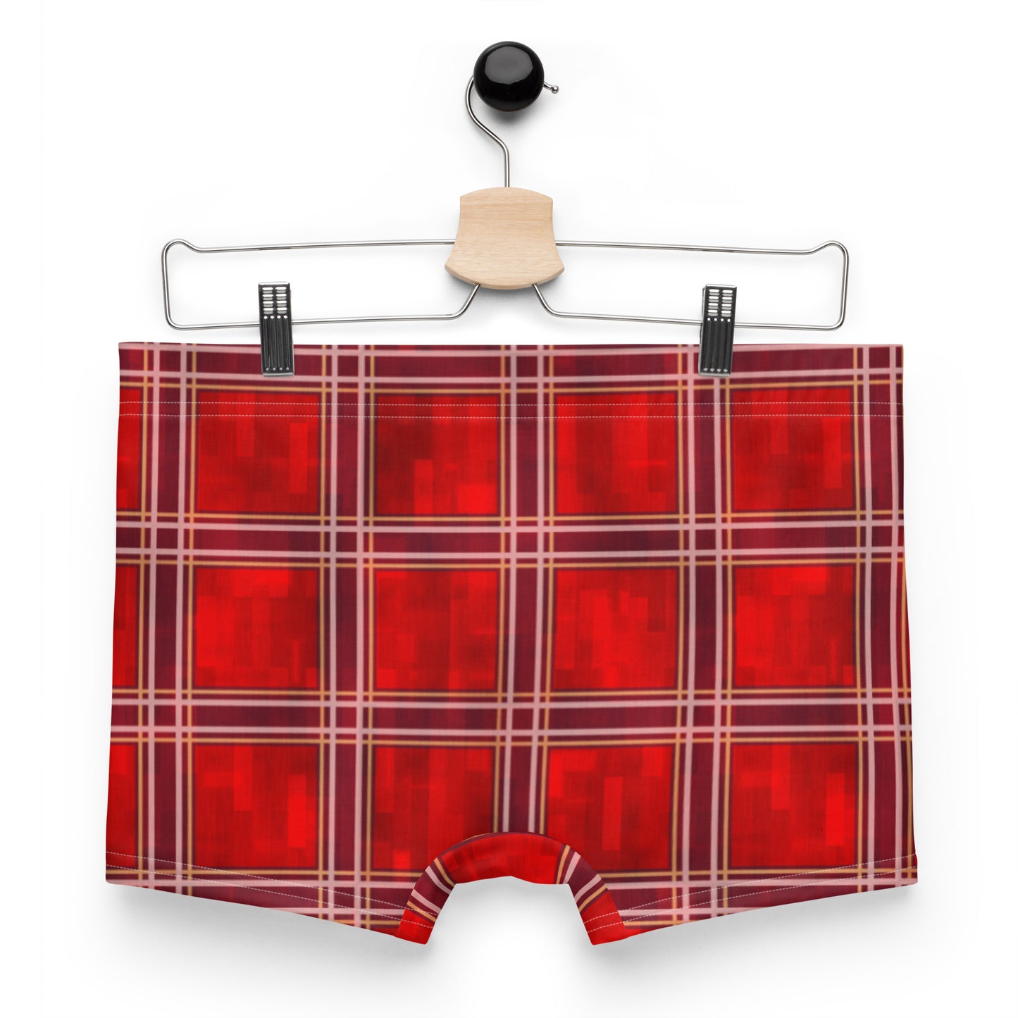 Boxer Briefs Red Plaid