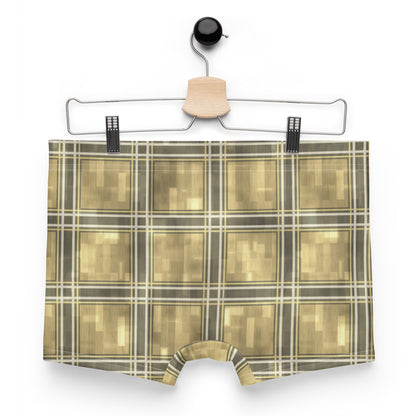 Boxer Briefs Moonlit Yellow Plaid