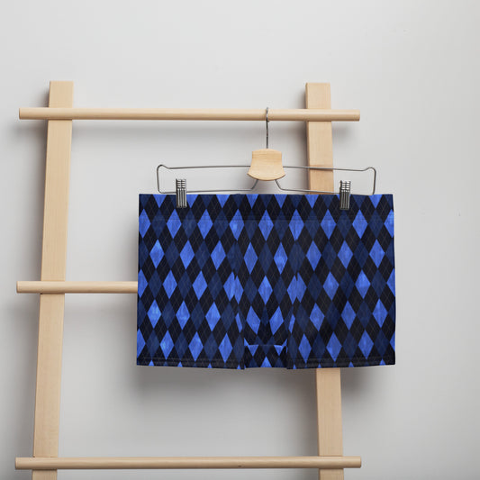 Boxer Briefs Blue Argyle