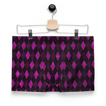 Boxer Briefs Purple Argyle