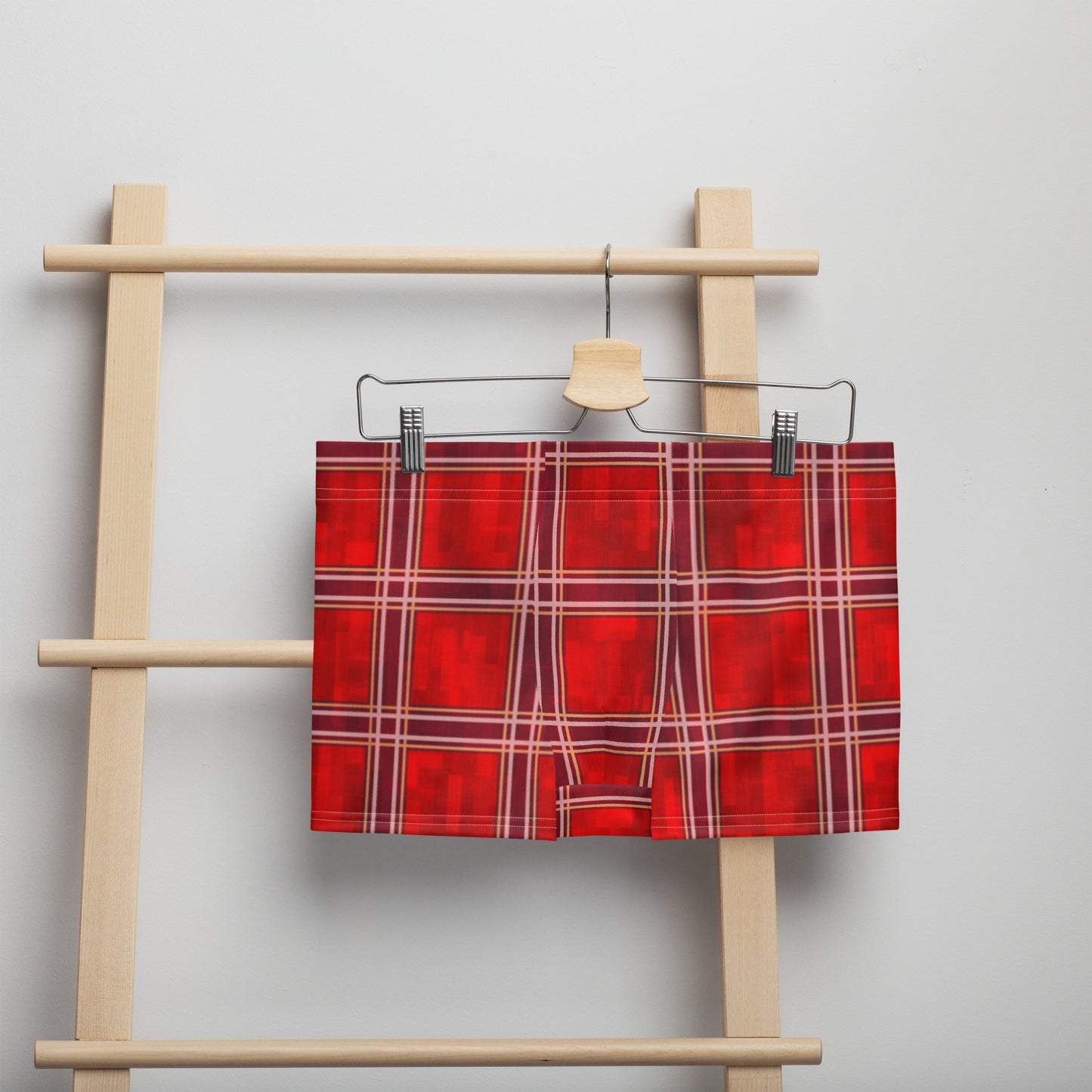 Boxer Briefs Red Plaid