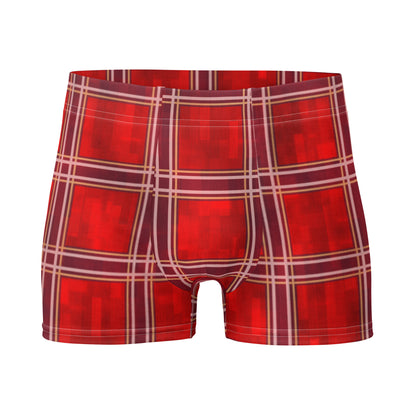 Boxer Briefs Red Plaid