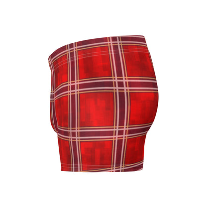 Boxer Briefs Red Plaid