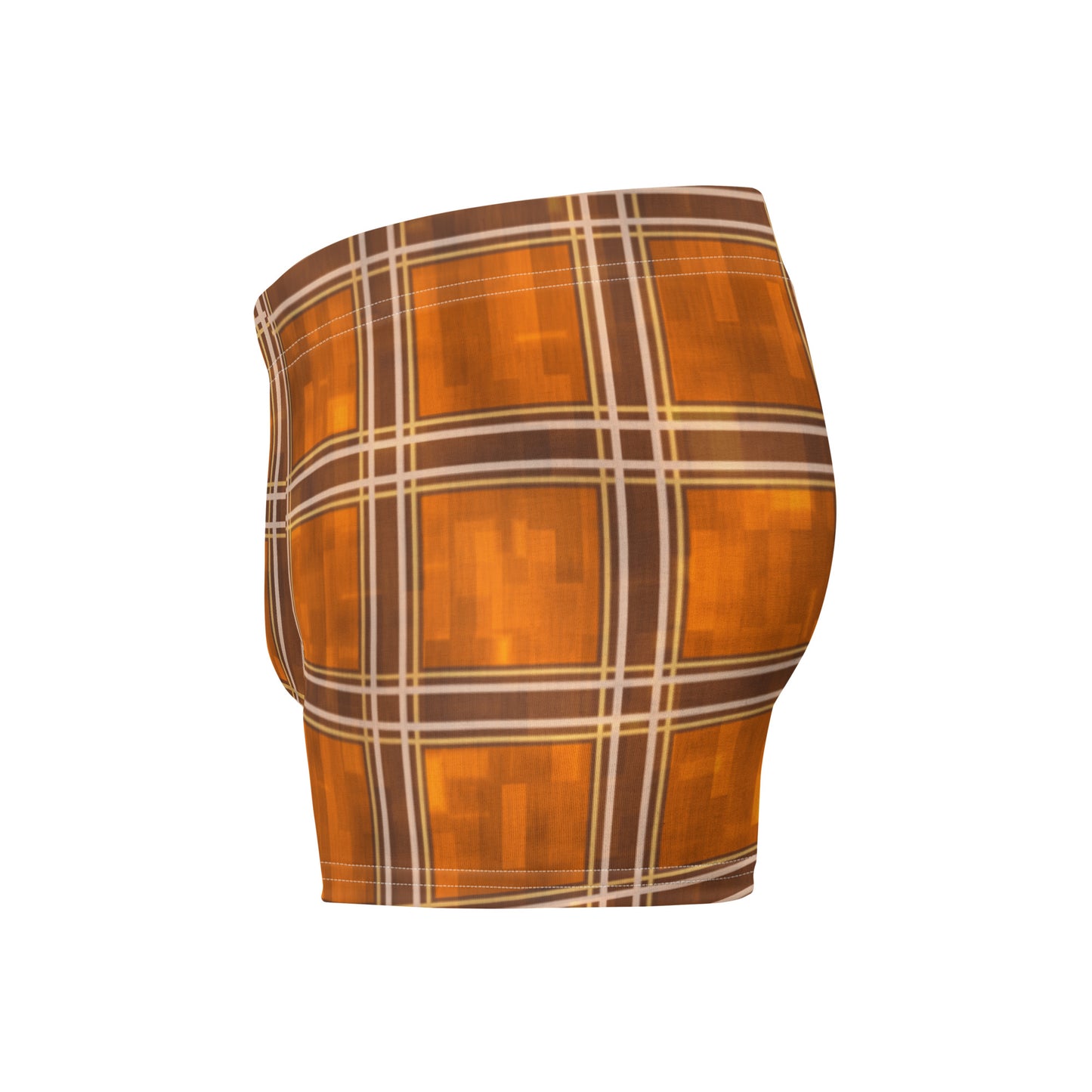 Boxer Briefs Orange Plaid