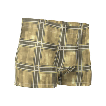 Boxer Briefs Moonlit Yellow Plaid