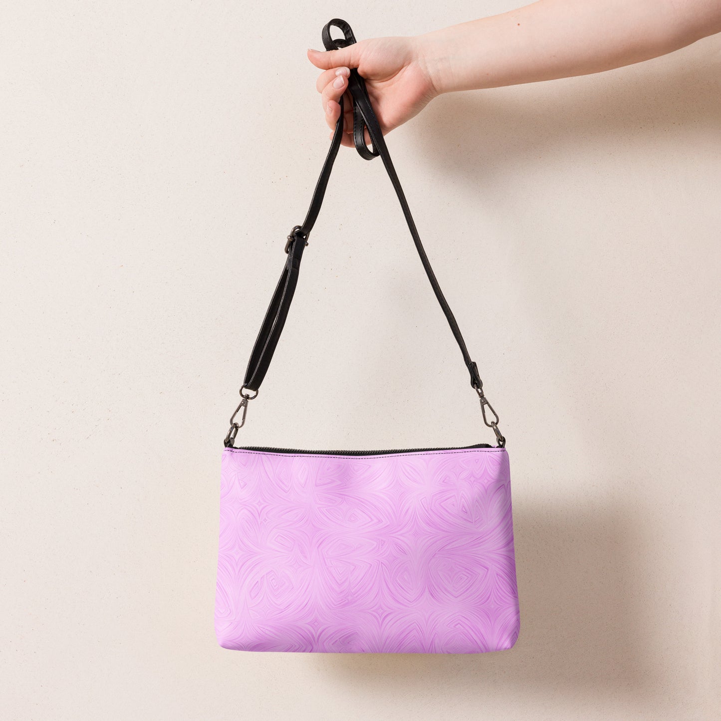 Crossbody Bag Pink Tie Dye 4pt Burst