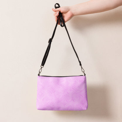 Crossbody Bag Pink Tie Dye 4pt Burst