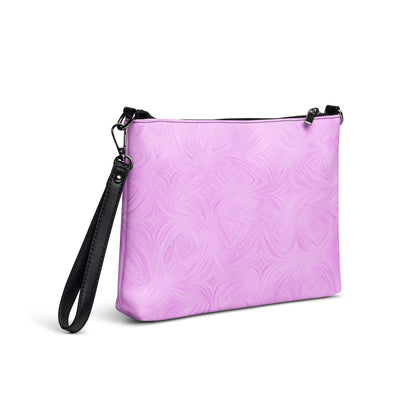 Crossbody Bag Pink Tie Dye 4pt Burst