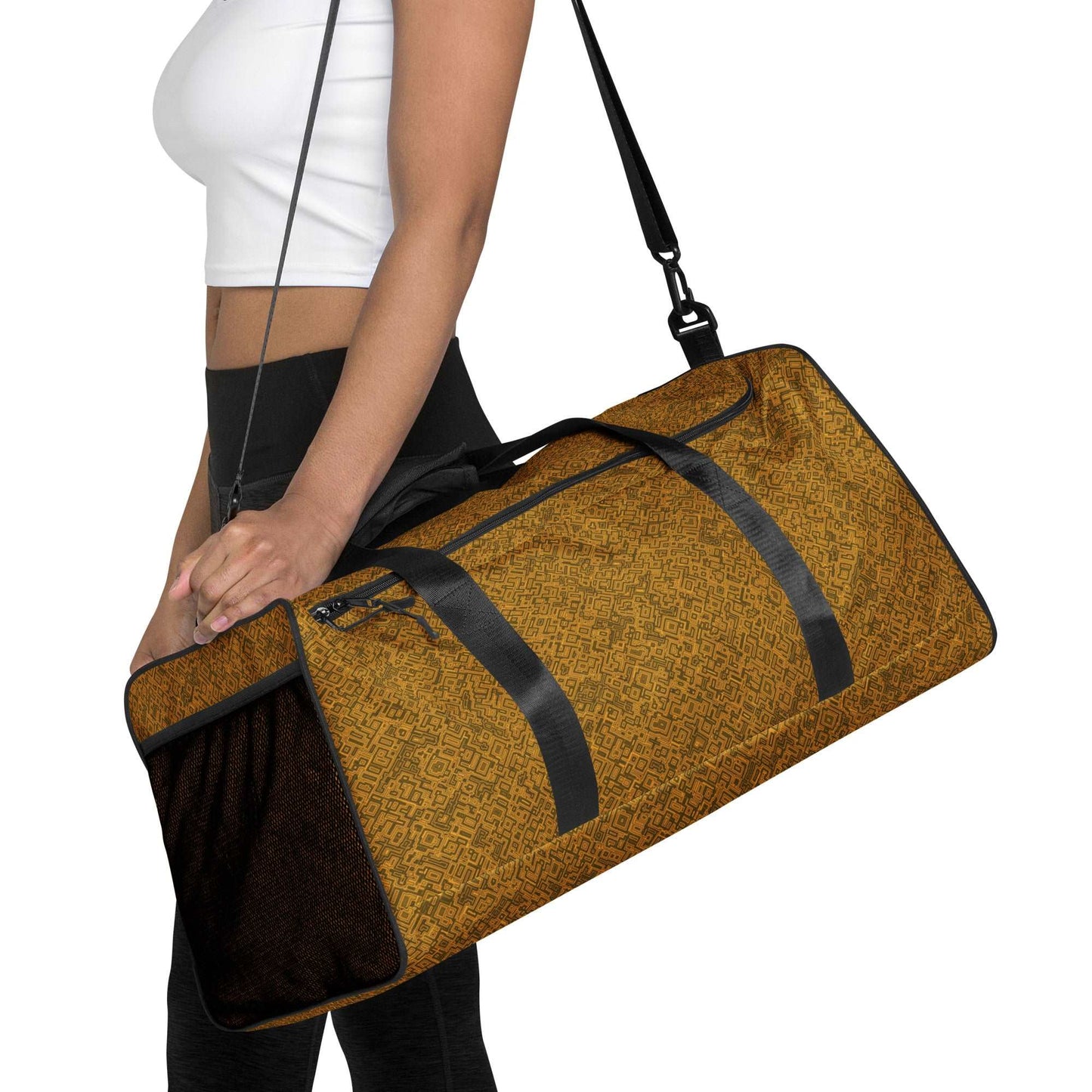 Gold Trace Duffle Bag