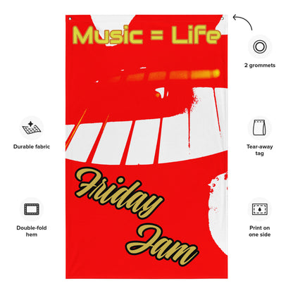 Flag - Music = Life Friday Jam