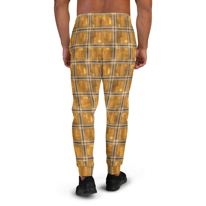 Men's Joggers Chardonnay Plaid