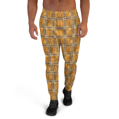 Men's Joggers Chardonnay Plaid