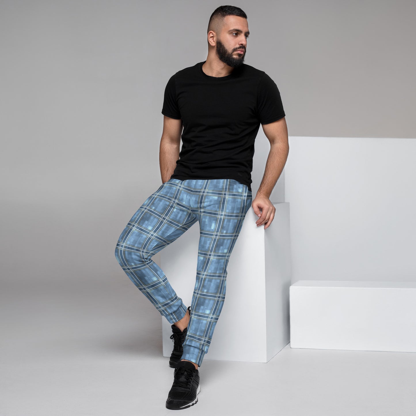 Men's Joggers Windward Blue Plaid