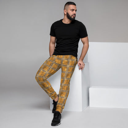 Men's Joggers Chardonnay Plaid