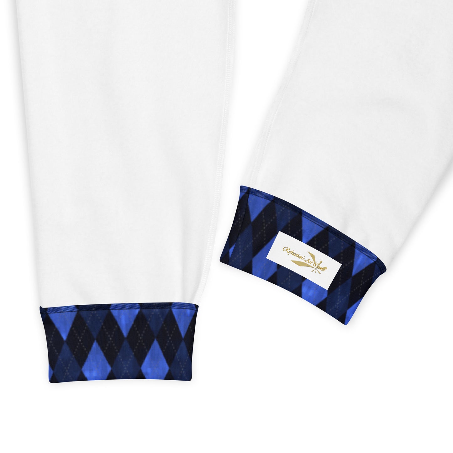 Men's Joggers Blue Argyle