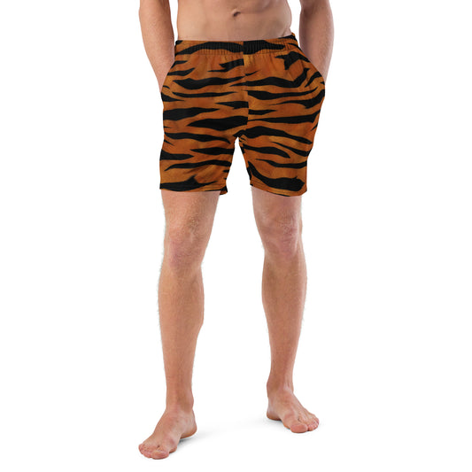 Men's Swim Trunks All Over Animal Print