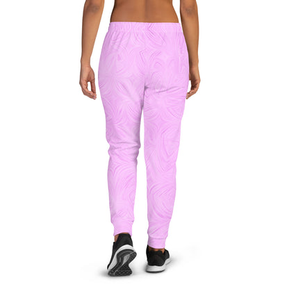 Women's Joggers Pink Tie-Dye