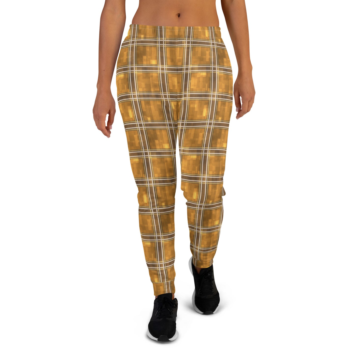 Women's Joggers Chardonnay Plaid