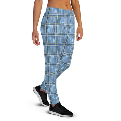 Women's Joggers Windward Blue Plaid