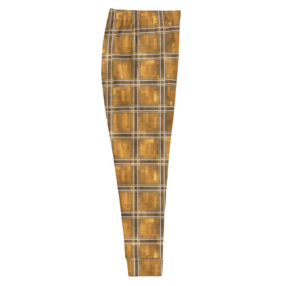 Women's Joggers Chardonnay Plaid