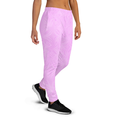 Women's Joggers Pink Tie-Dye