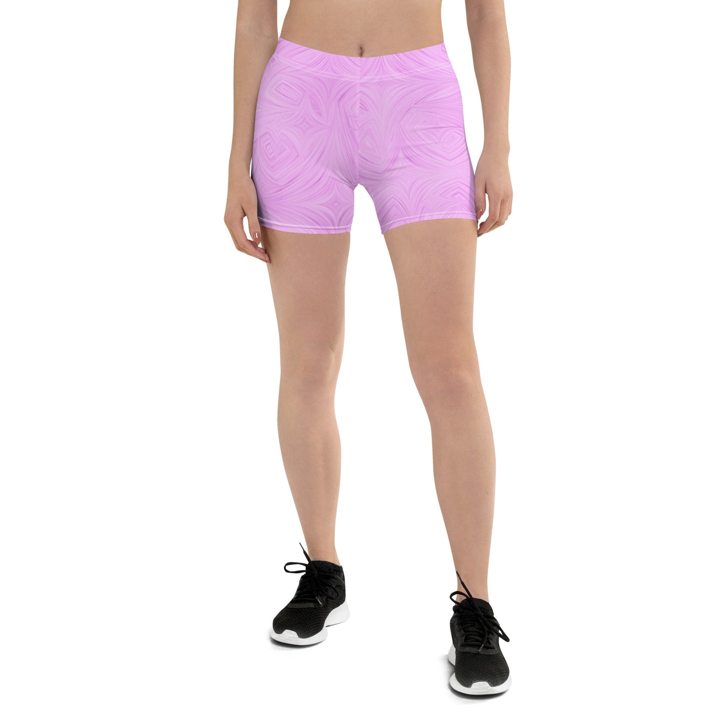 Women's Shorts Pink Tie-Dye