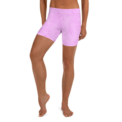 Women's Shorts Pink Tie-Dye