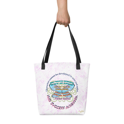 Tote Bag Quote on Character