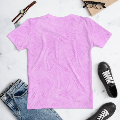 Women's T-Shirt Pink Tie-Dye