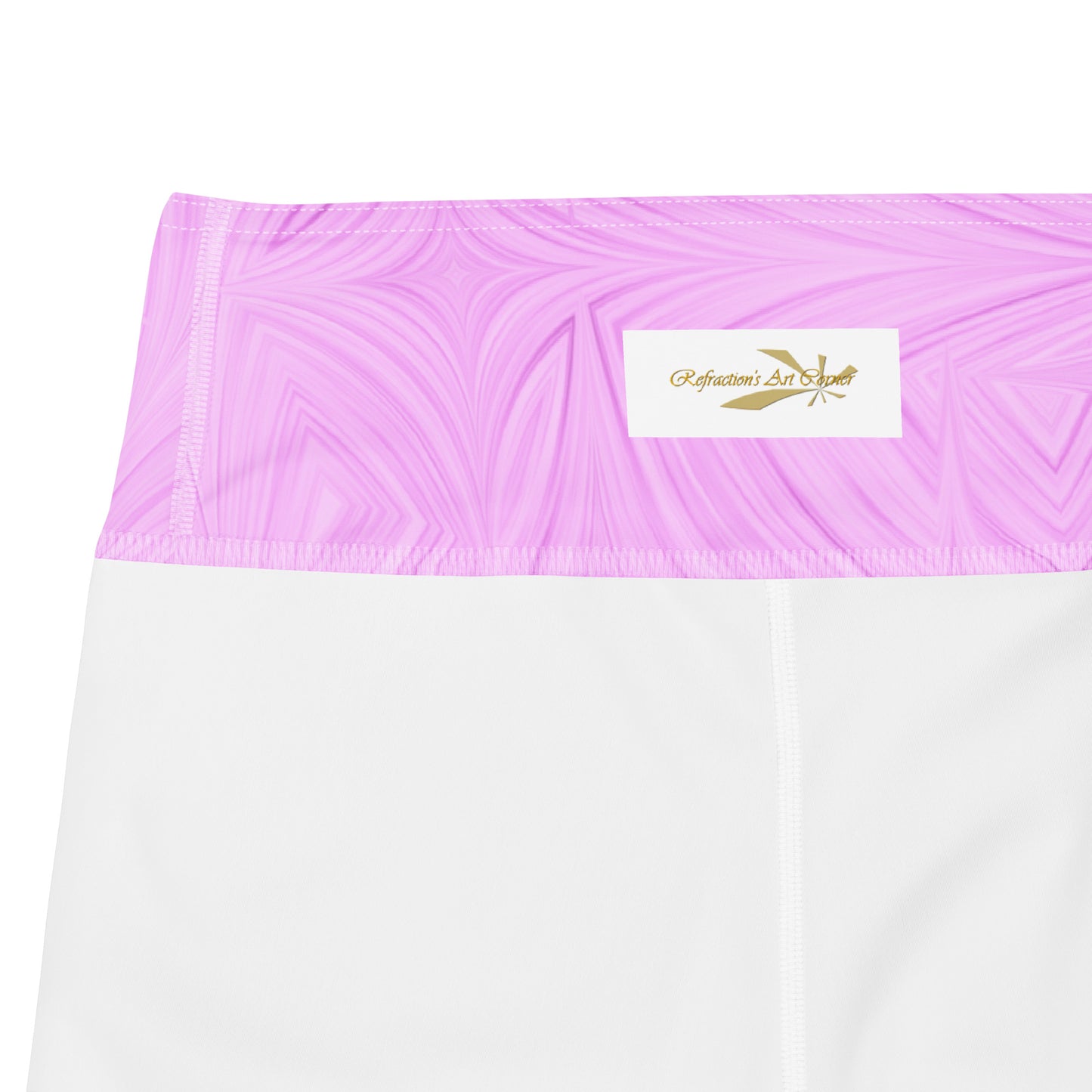 Yoga Shorts Pink Tie-Dye