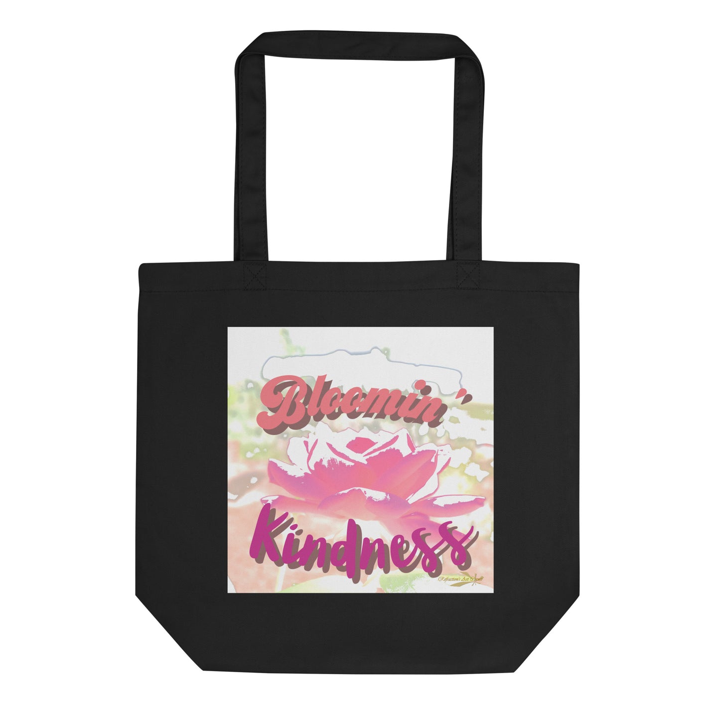 Eco Tote Bag Kindness Floral Print