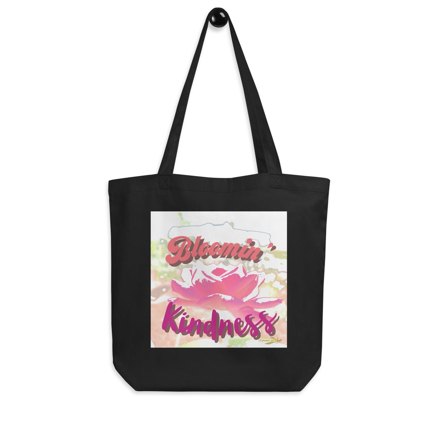 Eco Tote Bag Kindness Floral Print