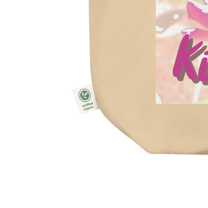 Eco Tote Bag Kindness Floral Print