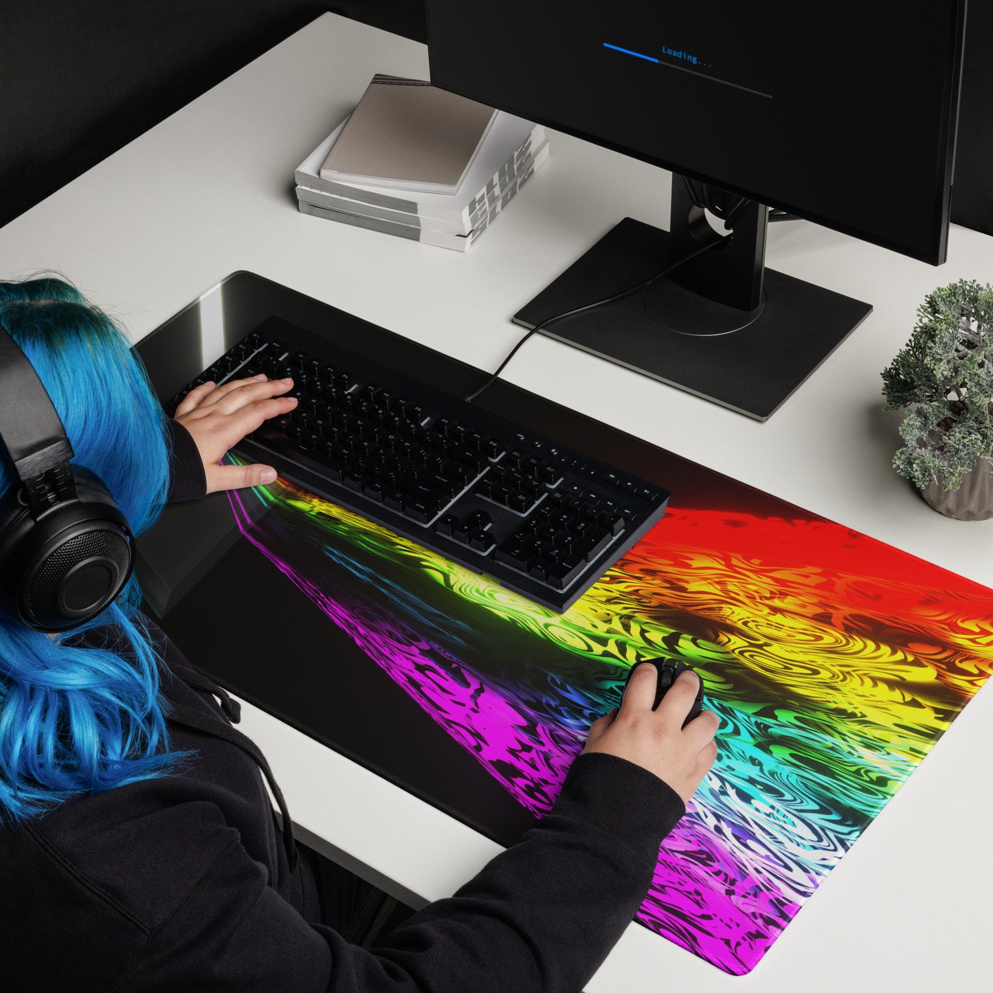 Gaming Mouse Pad Artistic Refraction