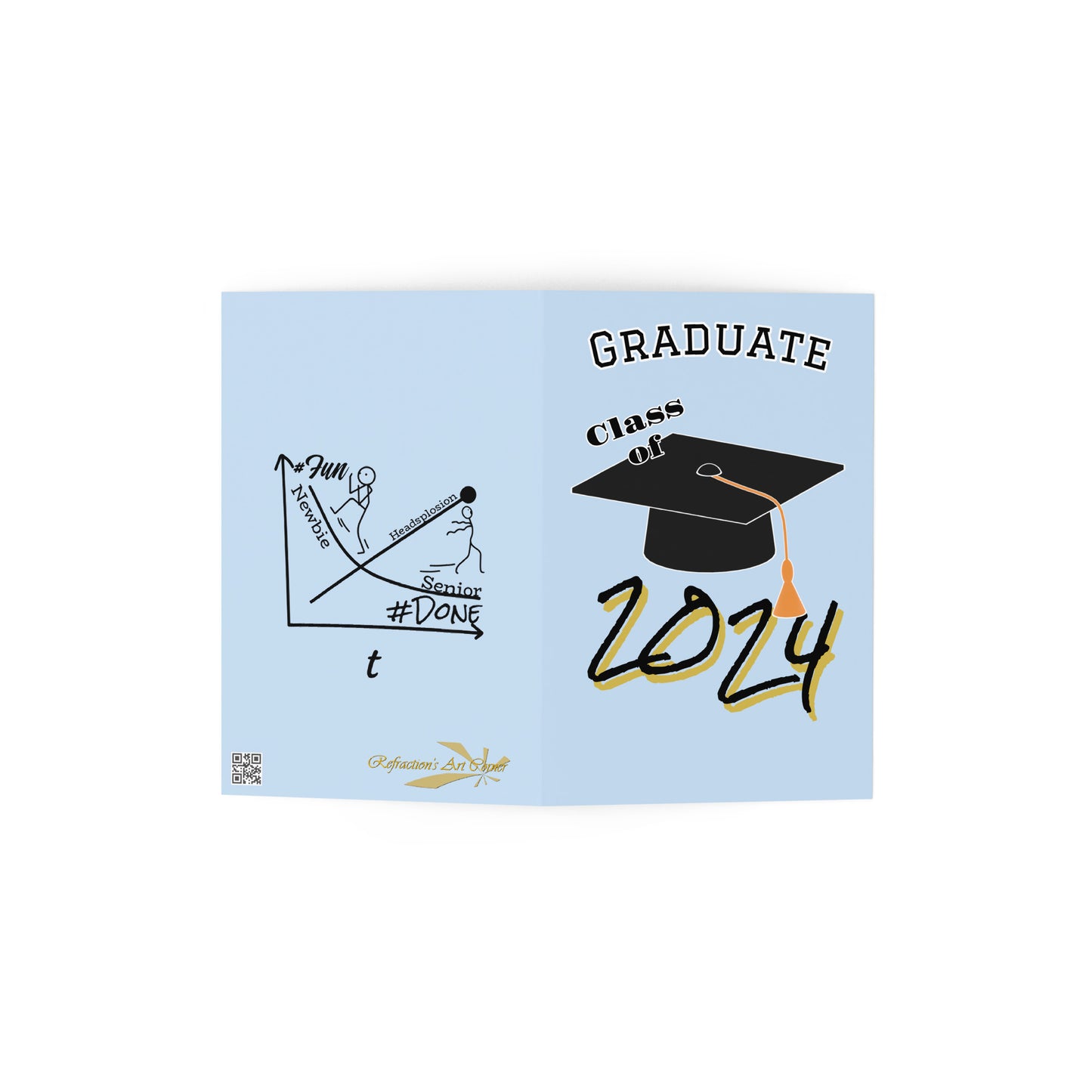 Greeting Card Graduate Fun & Done