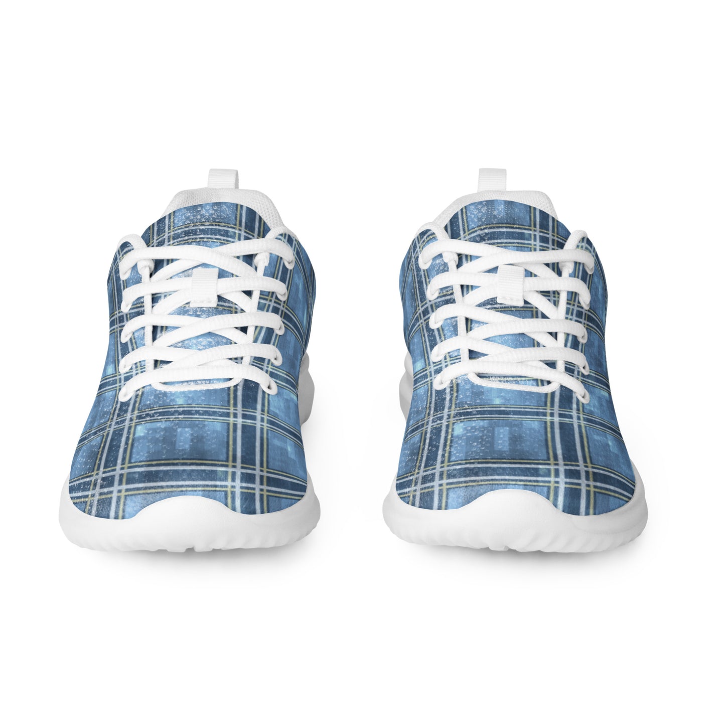 Men’s Athletic Shoes Windward Blue Plaid