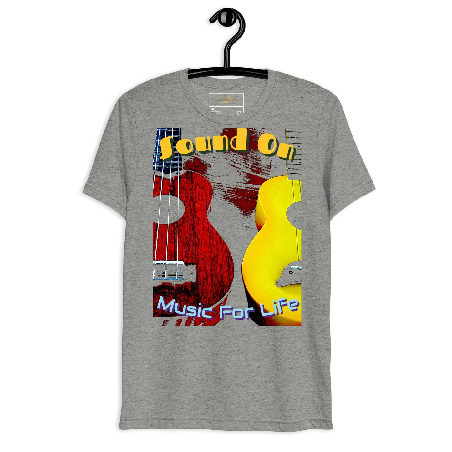 Unisex Tri-Blend T-Shirt Music Graphic