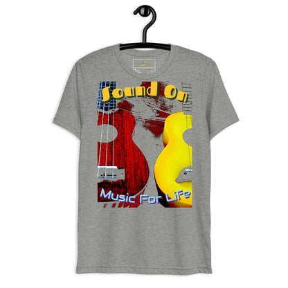 Unisex Tri-Blend T-Shirt Music Graphic