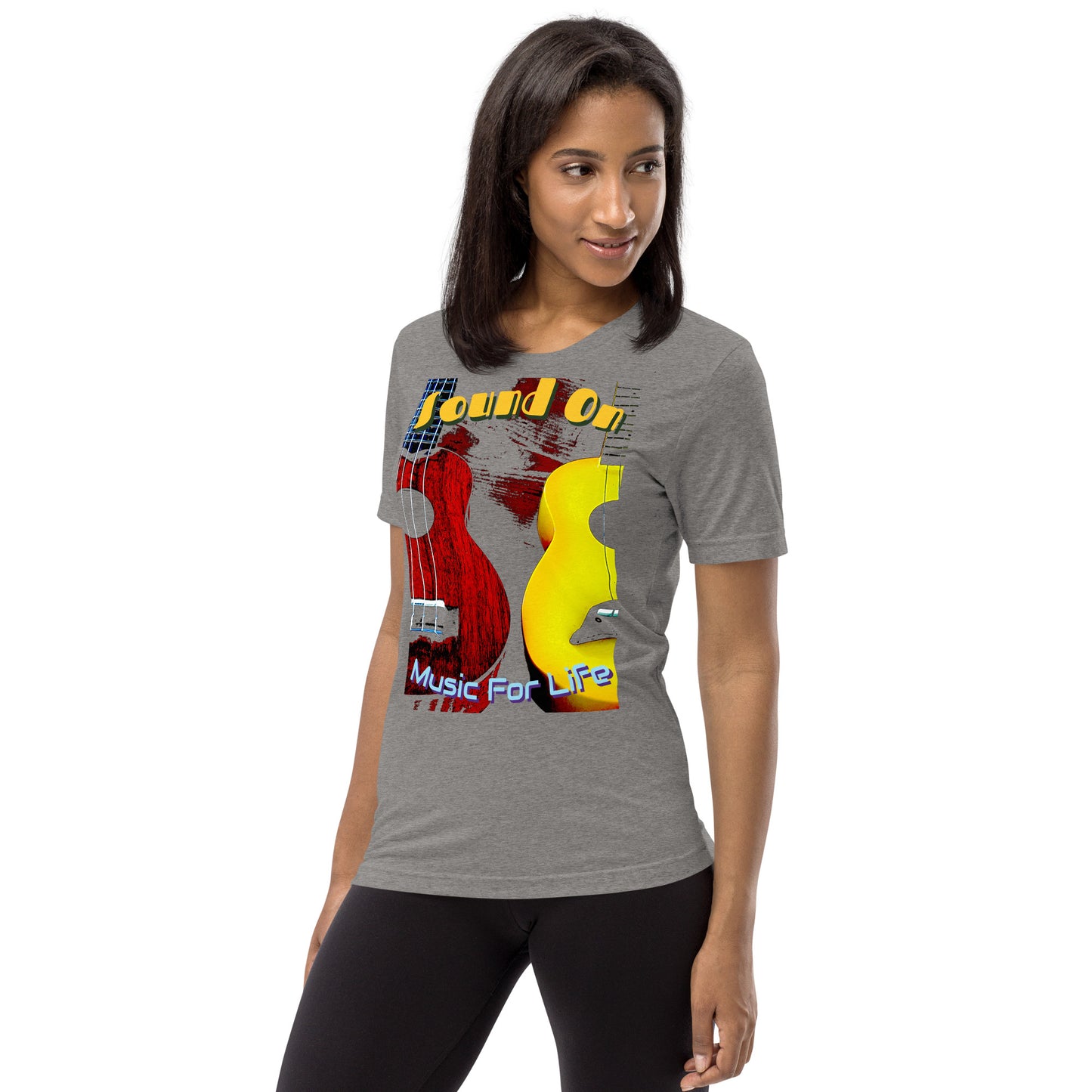 Unisex Tri-Blend T-Shirt Music Graphic