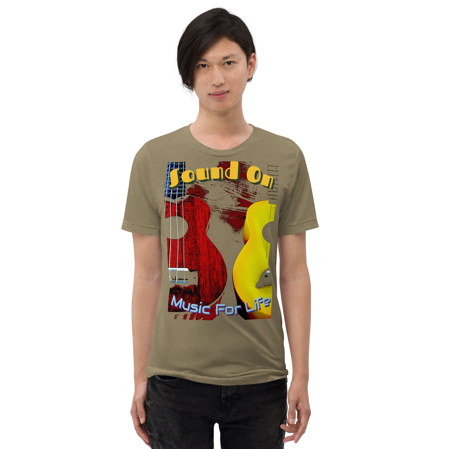 Unisex Tri-Blend T-Shirt Music Graphic