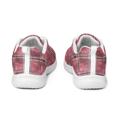 Women’s Athletic Shoes Sakura Pink Plaid