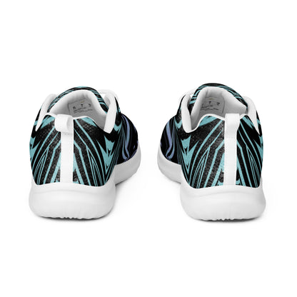 Women’s Athletic Shoes Abstract Geometric Ombre