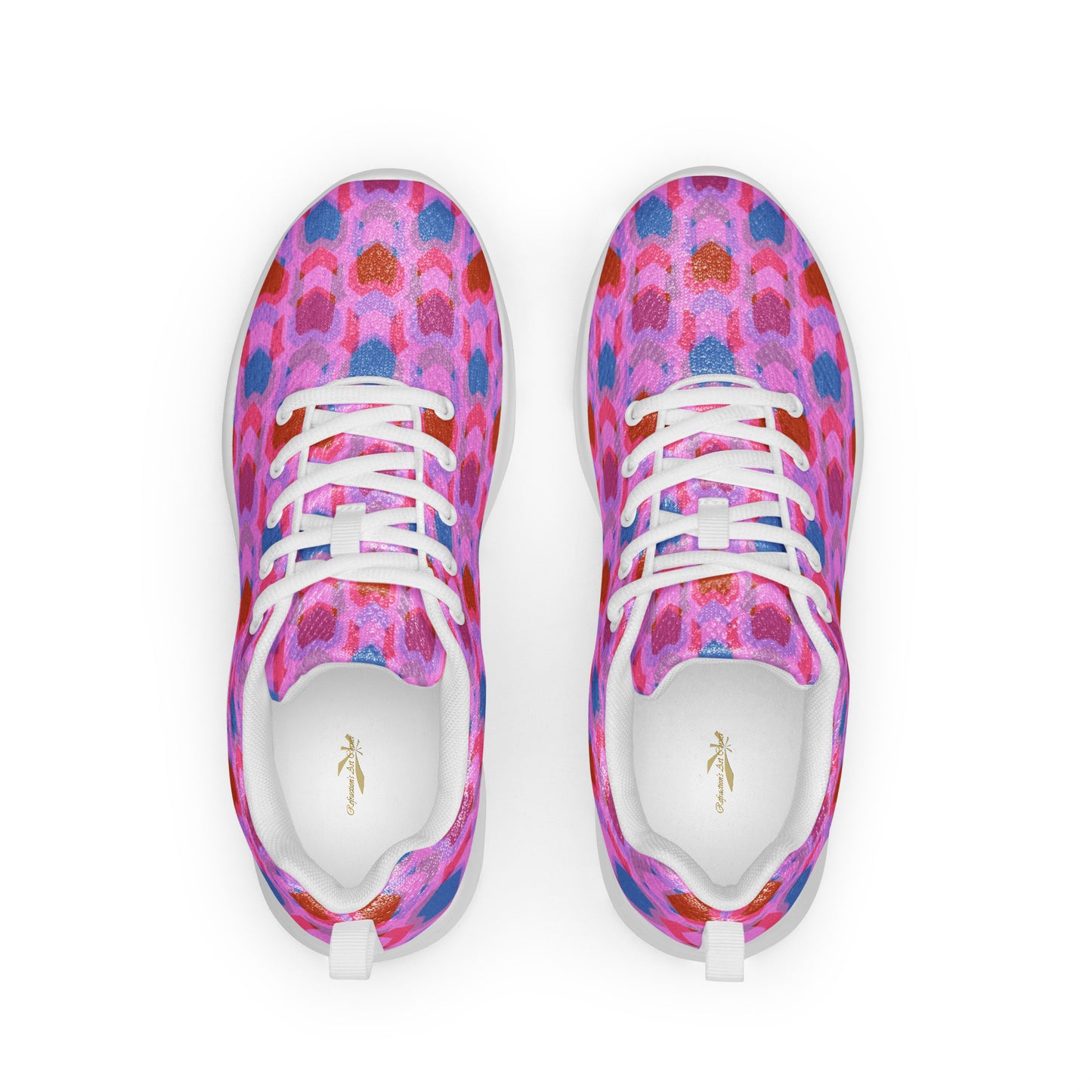 Women’s Athletic Shoes Heart Print